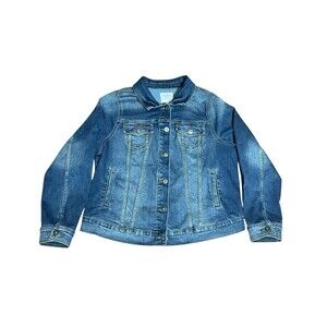 Denim Torrid Womens Jeans Jacket Sz 3